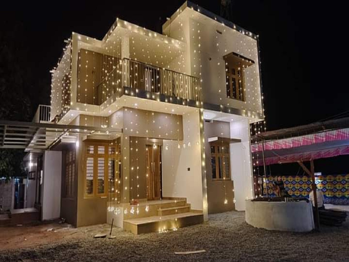 A Green home Constructed at Neyyattinkara,kerala