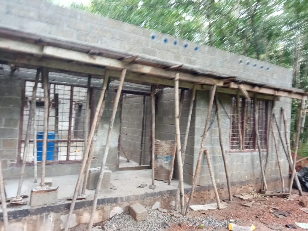 Construction under progress at Aloor.