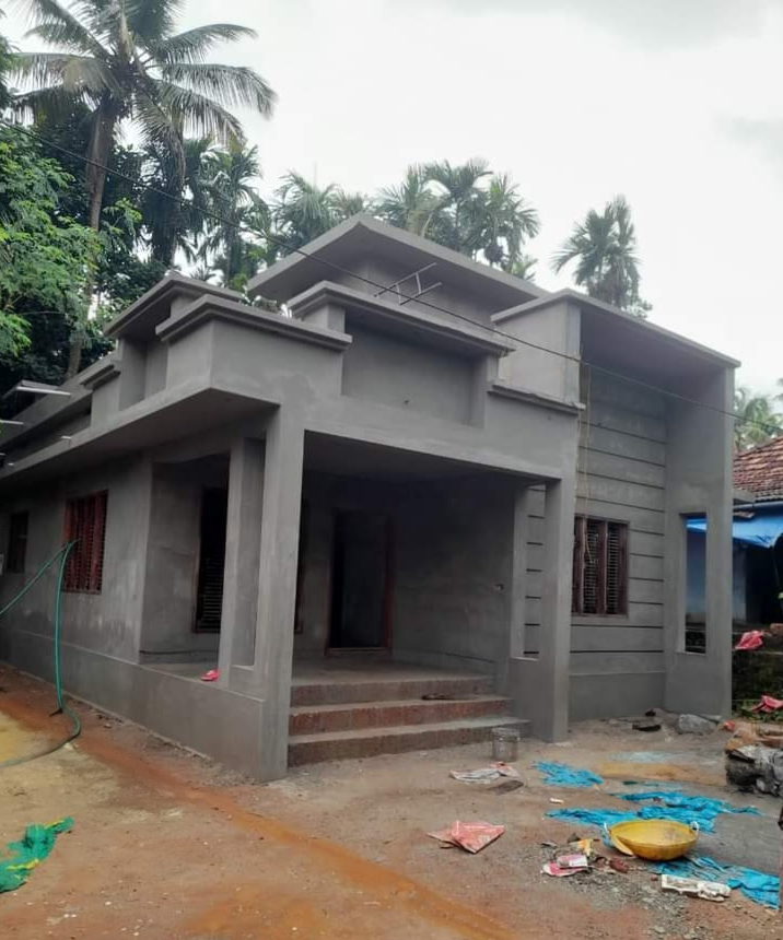 A residential house construction on progress at Aloor.