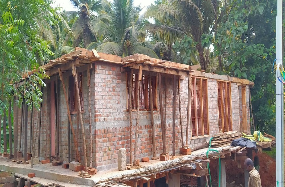 construction under progress in Soorapallam.